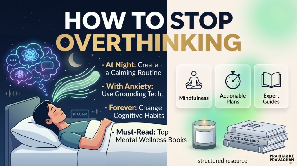 how to stop overthinking anxiety