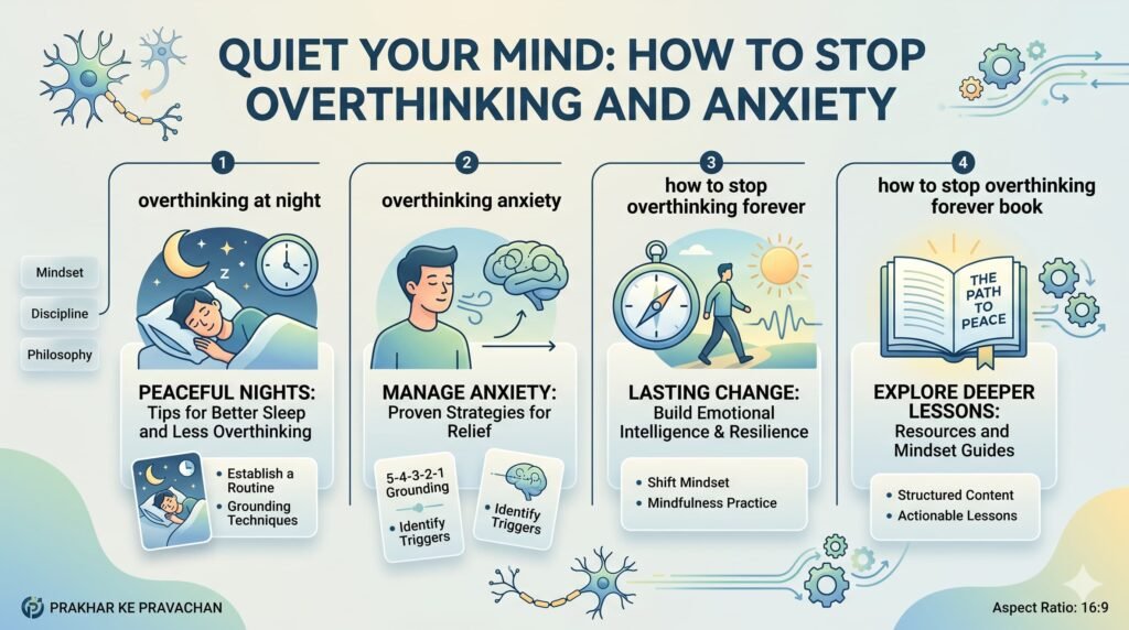 How to Stop Overthinking and Reduce Anxiety